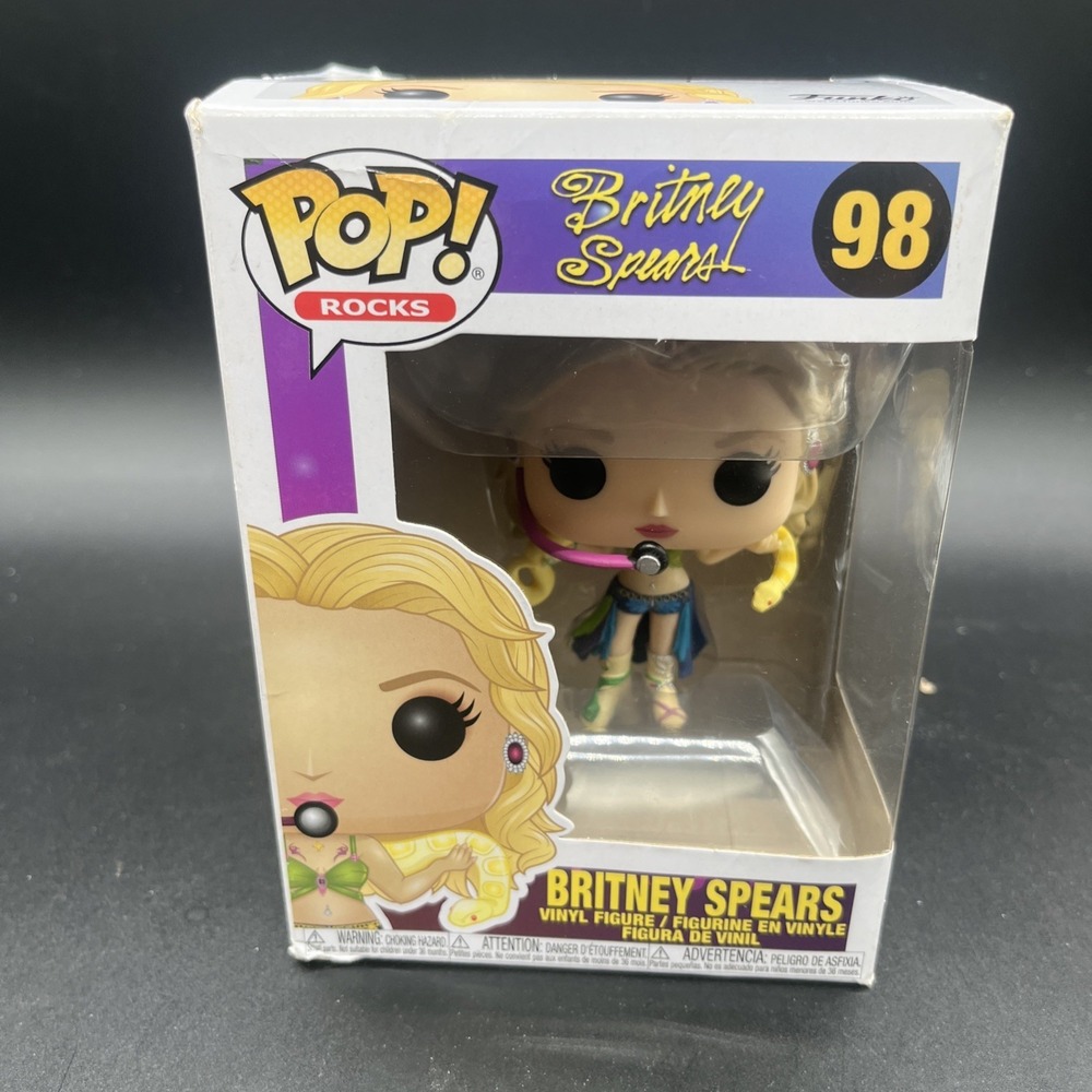 Funko Pop! Rocks: Britney Spears #98 New In Box - Picture 4 of 16